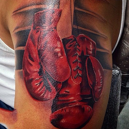 Boxing Arm Tattoo For Men