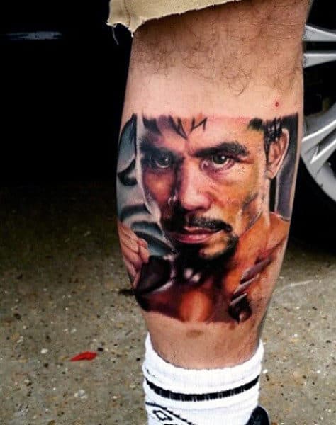 40 Boxing Tattoos For Men - A Gloved Punch Of Manly Ideas