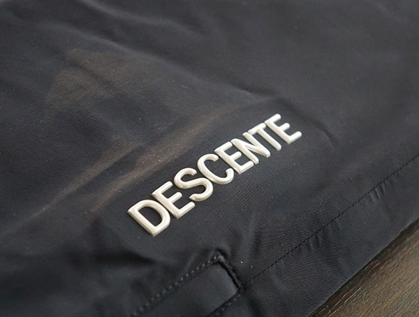 Brand Detail On Side Of Leg Descente Swiss Ski Team Pant For Men