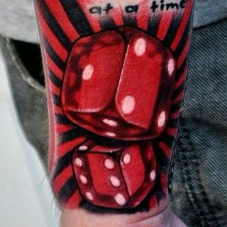 SkinGiants Clothing   Dice Artist artofbuduo Country US   FOLLOW skingiants for daily tattoos Sharing  only the best tattoos Artists on instagram   realismtattoo colourtattoo skingiants 