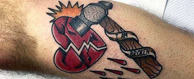Top 41 Broken Heart Tattoo Ideas – [2022 Inspiration Guide]