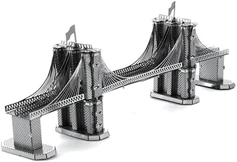 brooklyn bridge 3d metal model