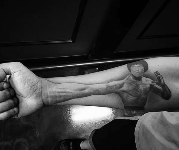 Voorkoms Bruce Lee Waterproof Temporary Body Tattoo  Amazonin Beauty