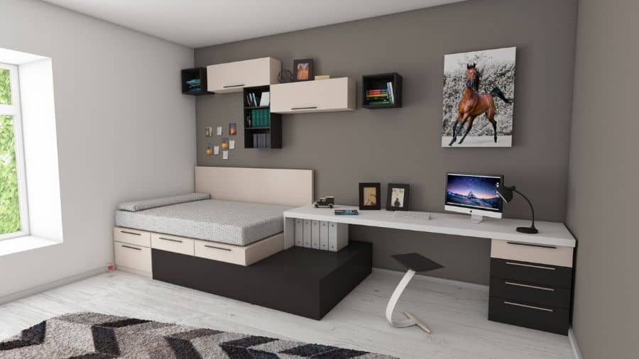 The Top 62 Bedroom Office Ideas, Bedroom Design Ideas With Computer Desk