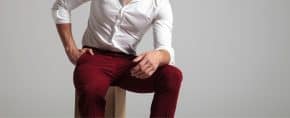 Top 53 Burgundy Pants Outfits for Men in 2020