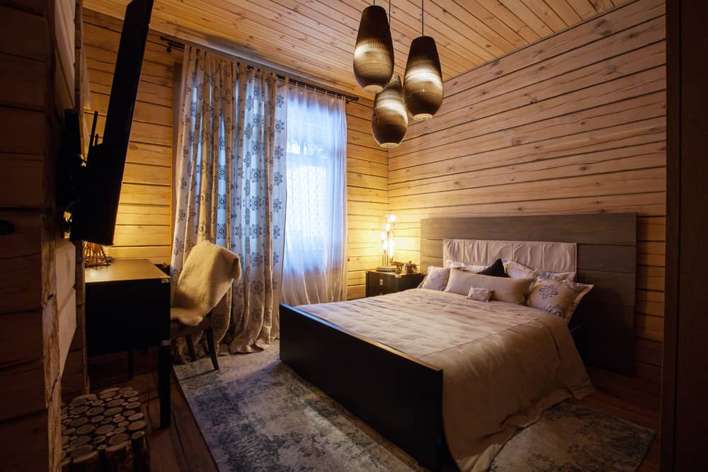 Cabin Or Log House Rustic Bedroom Ideas 5