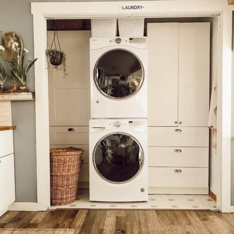 Cabinet Laundry Closet Ideas Winterandsage 768x768 