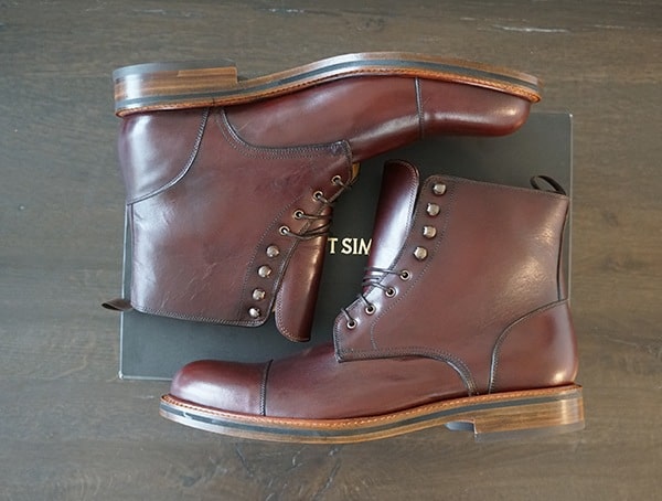 magnusson cap toe boot