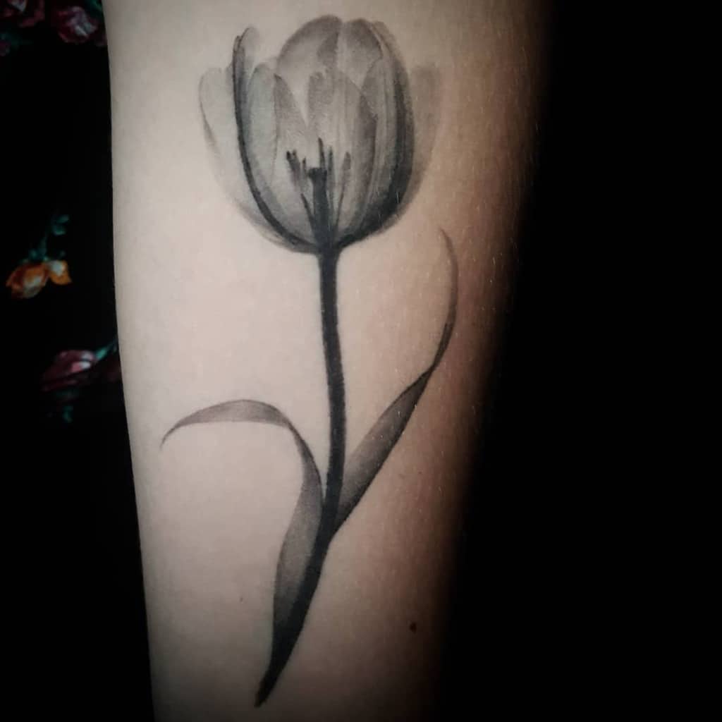 California Tulip Tattoo