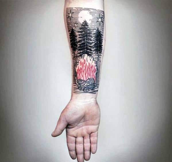 50 Fire tattoo Ideas Best Designs  Canadian Tattoos