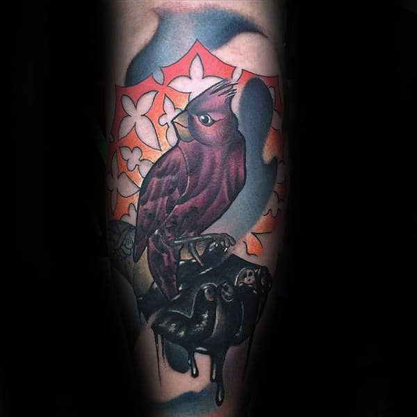 30 Pretty Cardinal Tattoos You Cant Miss  DiyBig