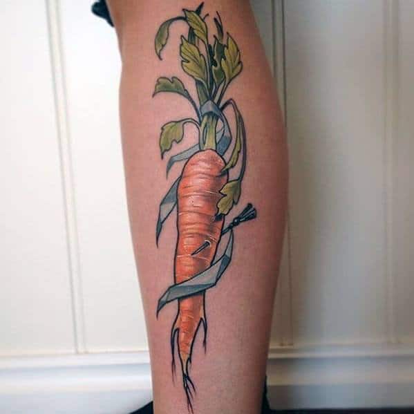 Carrot Tattoo Ideas For Men