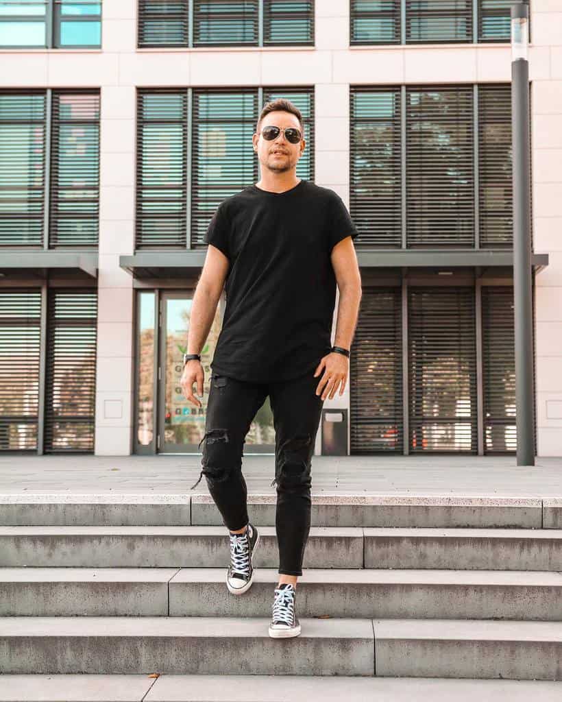 Casual Black Outfit