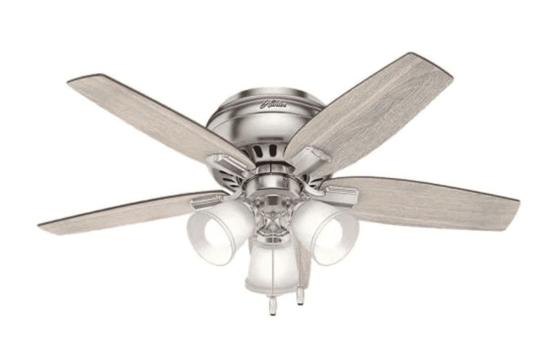 best ceiling fans for the bedroom hunter echo buff