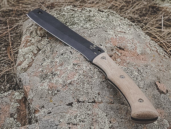 Cerakote Cobalt 5160 Steel Buck Knives Compadre Froe Review