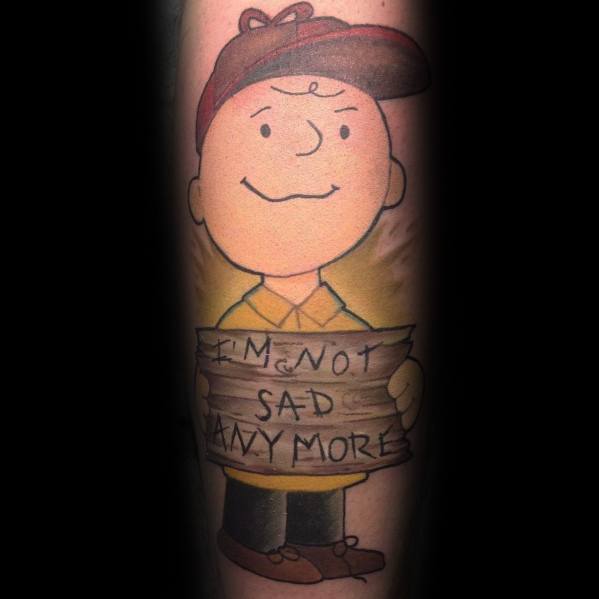 Charlie Brown Guys Tattoo Designs