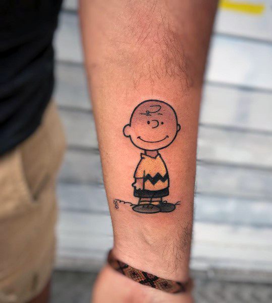 Charlie Brown Tattoo Ideas For Men