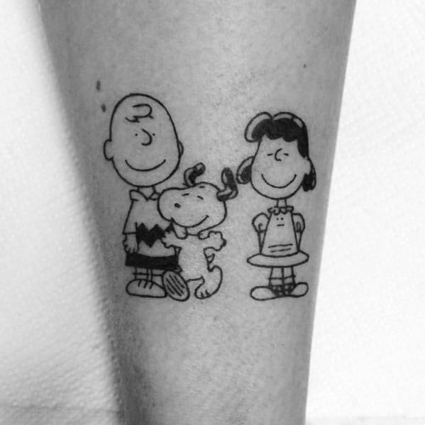 Charlie Brown Tattoo Inspiration For Men