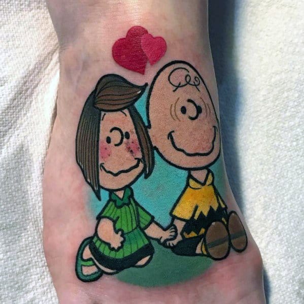 Charlie Brown Themed Tattoo Ideas For Men