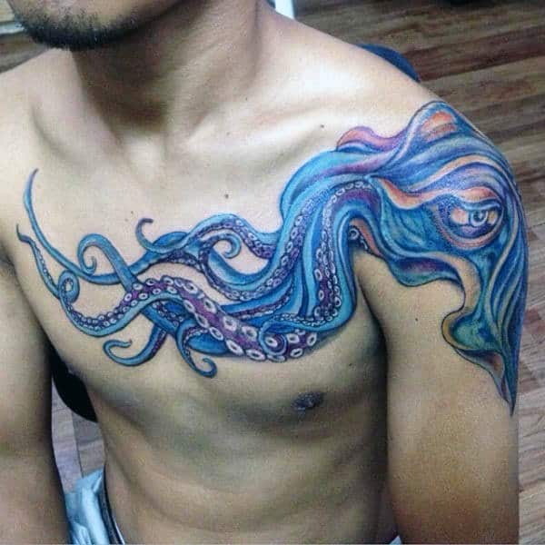 Top 30 Squid Tattoos For Men