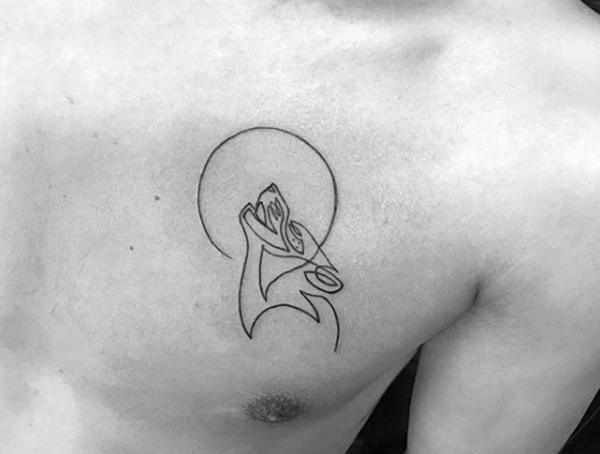 Brust Die besten versteckten Orte für ein Tattoo für Jungs