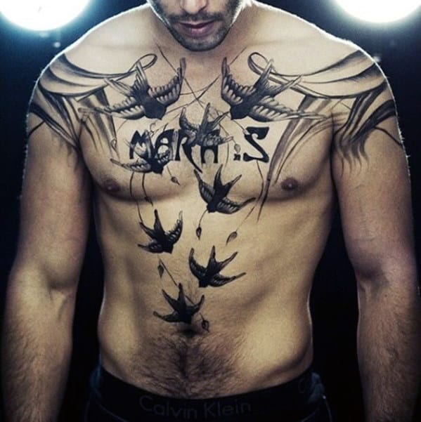 Top 87 Men's Chest Tattoo Ideas [2022 Inspiration Guide]