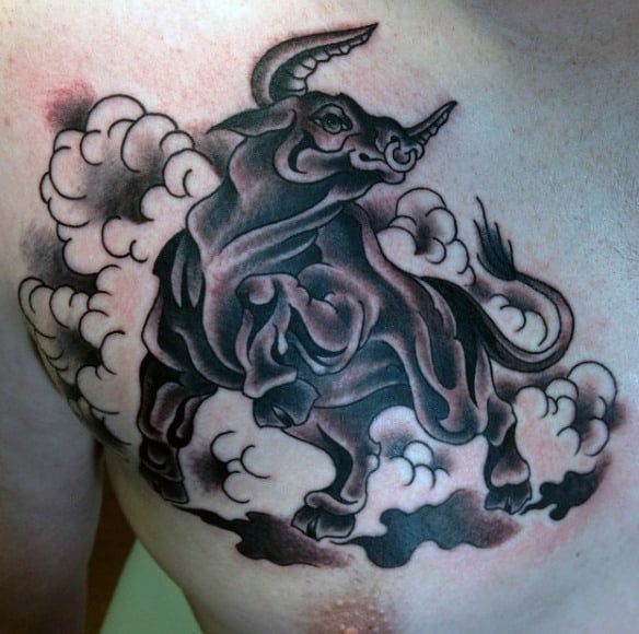 Bull Tattoo A Symbol Of Strength Fertility Confidence Stability And  Pride