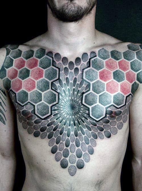 Aggregate 94+ about male chest tattoos super hot .vn