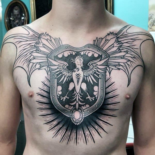 Top 30 Shield Tattoos For Men