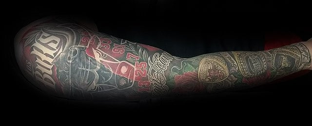 50 Chicago Bulls Tattoo Designs for Men