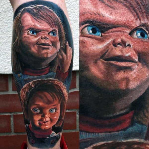 Chucky Guys Tattoo Designs