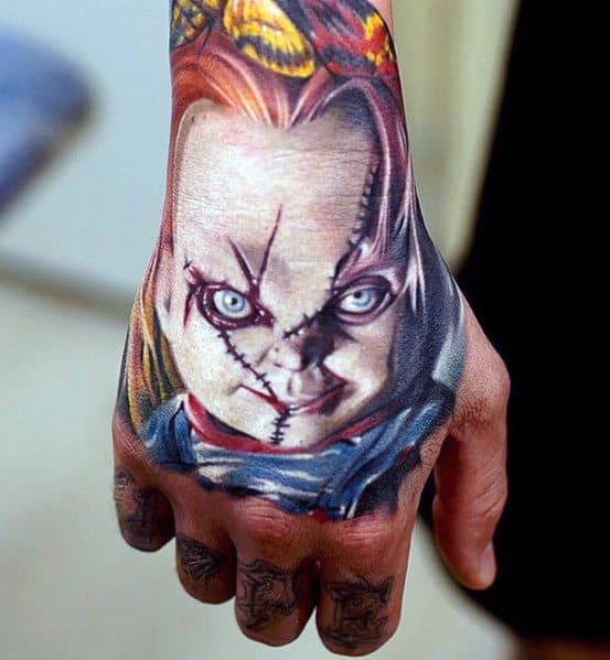 Chucky Tattoo Design Ideas For Men