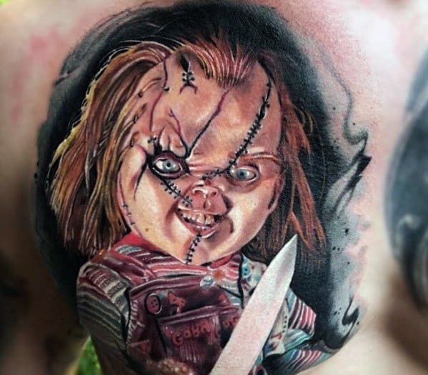 Chucky Tattoo For Men
