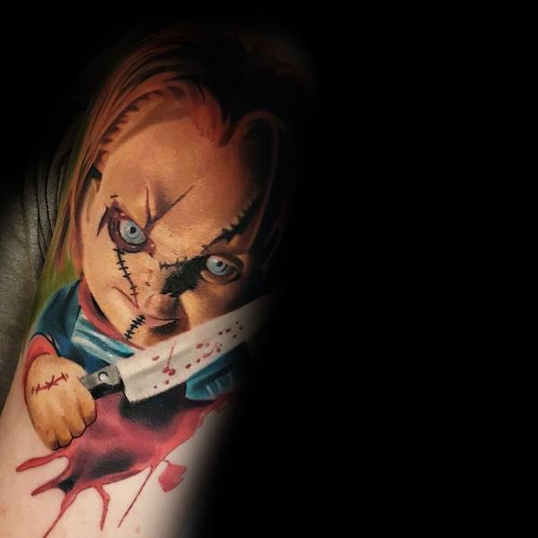 Chucky Tattoo Inspiration For Men