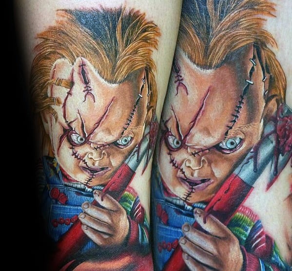 Chucky Tattoos For Gentlemen