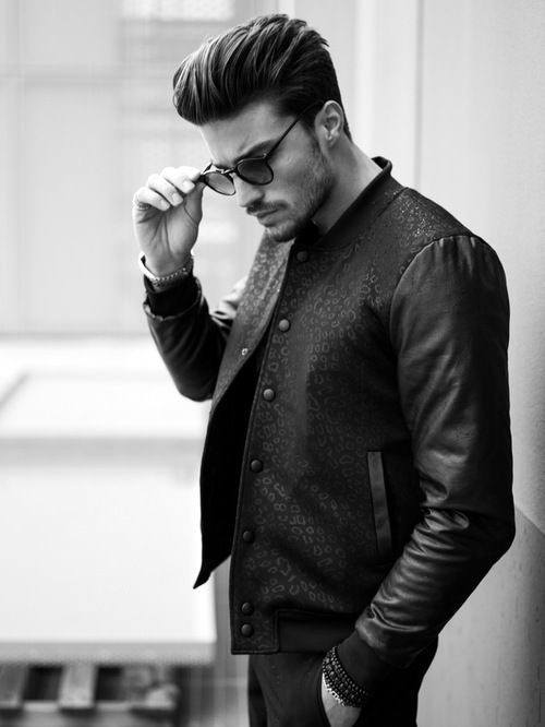 Classic Pompadour Hairstyle For Males