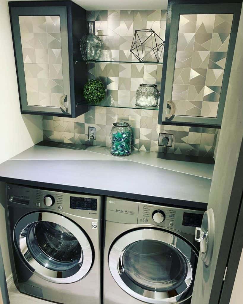 small closet launder side by side washer and dryer