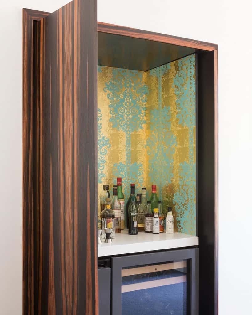 closet liquor cabinet ideas 