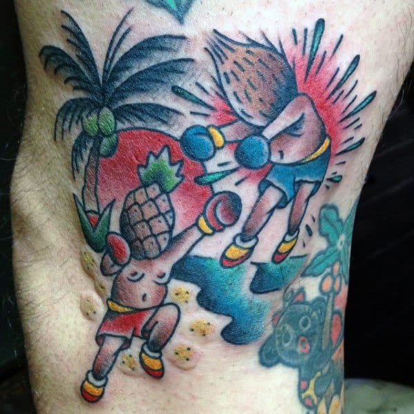 Coconut Tattoo Designs For Guys