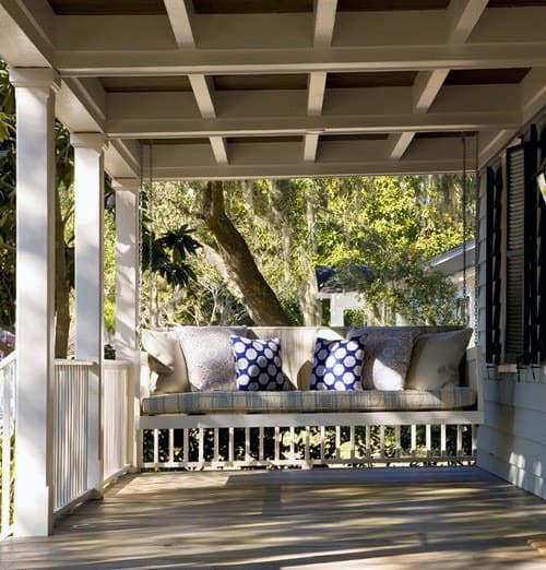 Top 70 Best Porch Ceiling Ideas Covered Space Designs