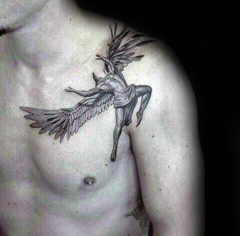 60 Icarus Tattoo Designs For Men  Manly Greek Mythology Ideas