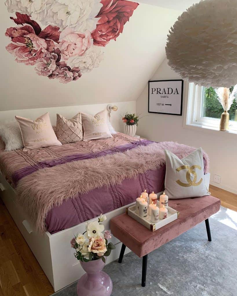 color bedroom ideas for women home_byhesho