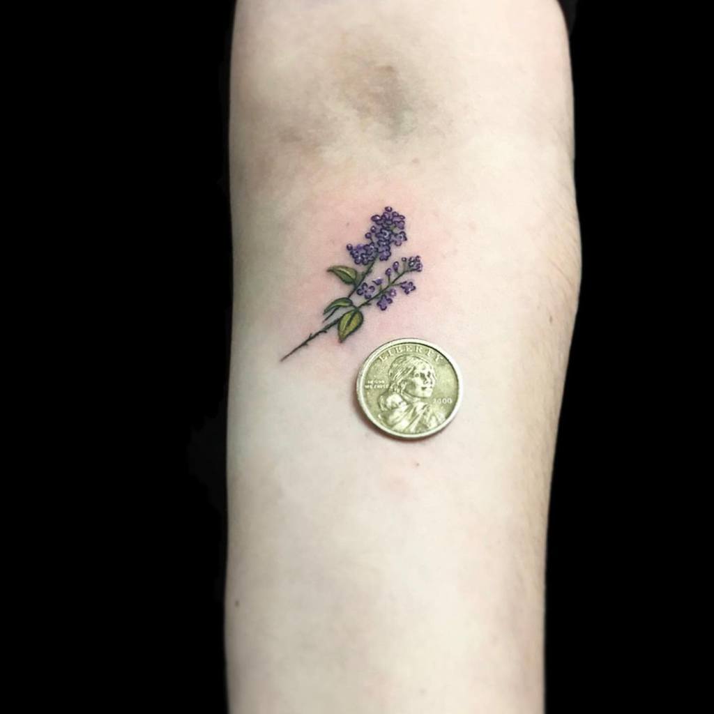 Waterproof Temporary Tattoo Sticker Lavender Small Cute Flower Flash Tatoo  Arm Wrist WaterTransfer Fake Tatto Body Art Women Men   AliExpress Mobile