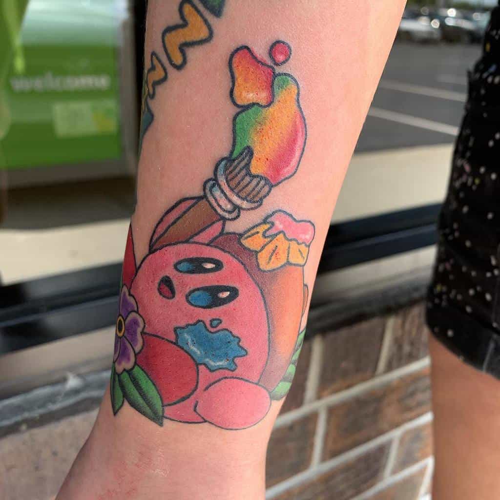 Color Kirby Tattoos Zuzupetalstattoo