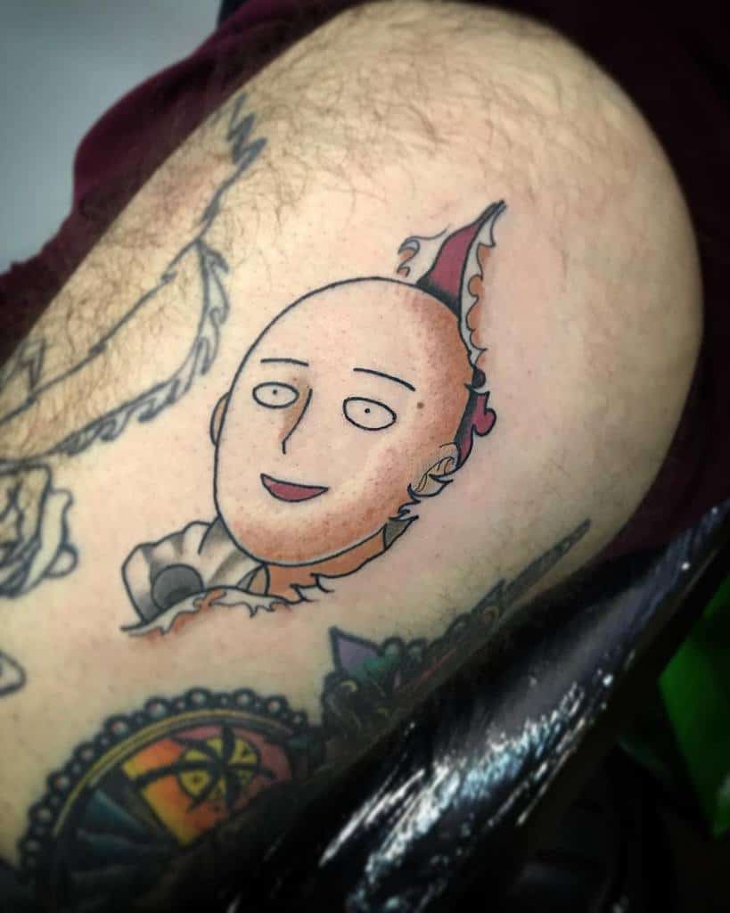 Color One Punch Man Tattoos Whileytattoos