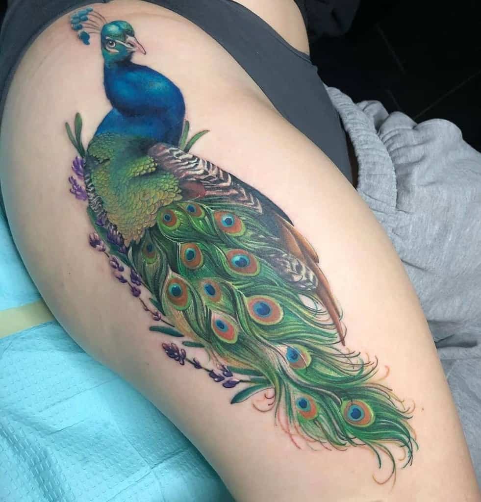 Discover 95+ about best peacock tattoo super cool .vn