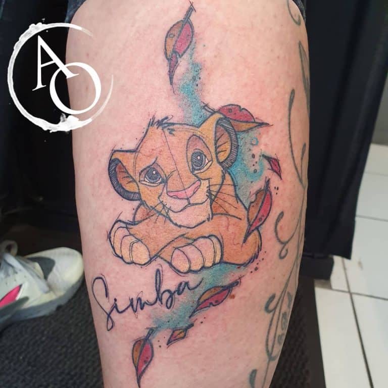 Top 87 Best Simba Tattoo Ideas - [2021 Inspiration Guide]