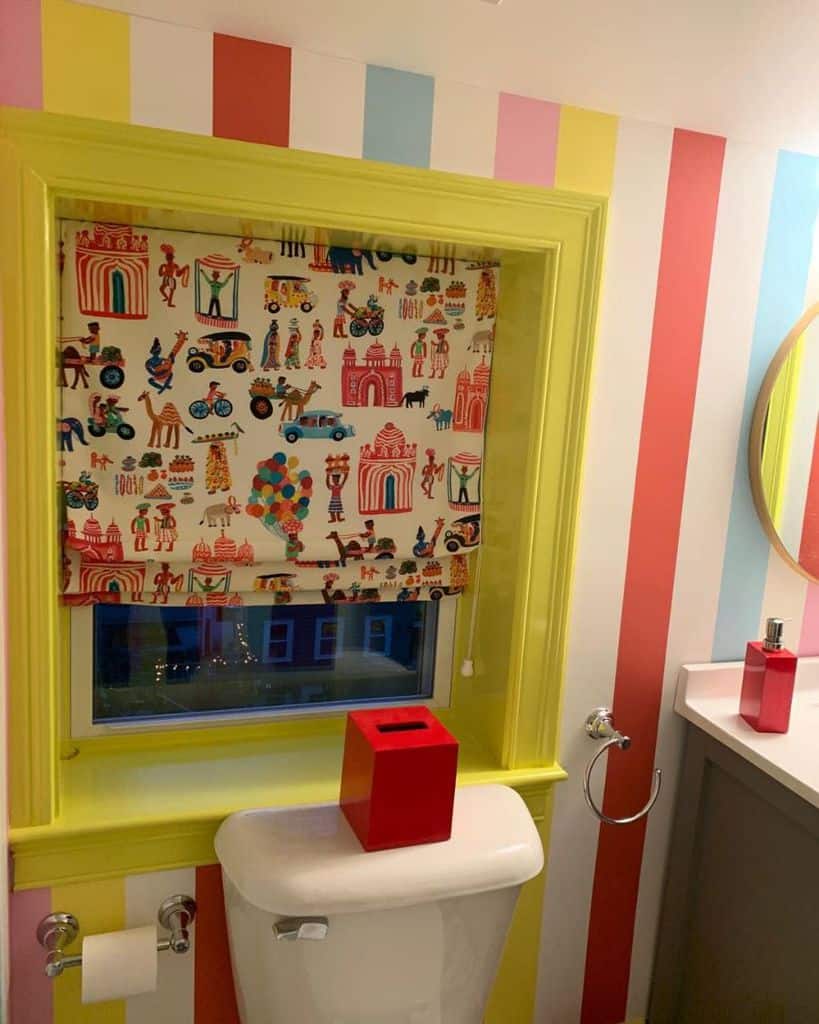 Colorful Kids Bathroom Ideas Francescamillsstylist