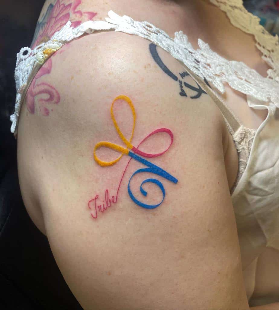colorful upper arm tattoos for women bun_hoffmann_tattoos