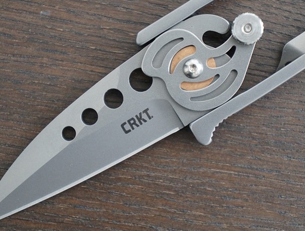 Columbia Knife And Tool Snap Lock Knife With 180 Degree Rotation